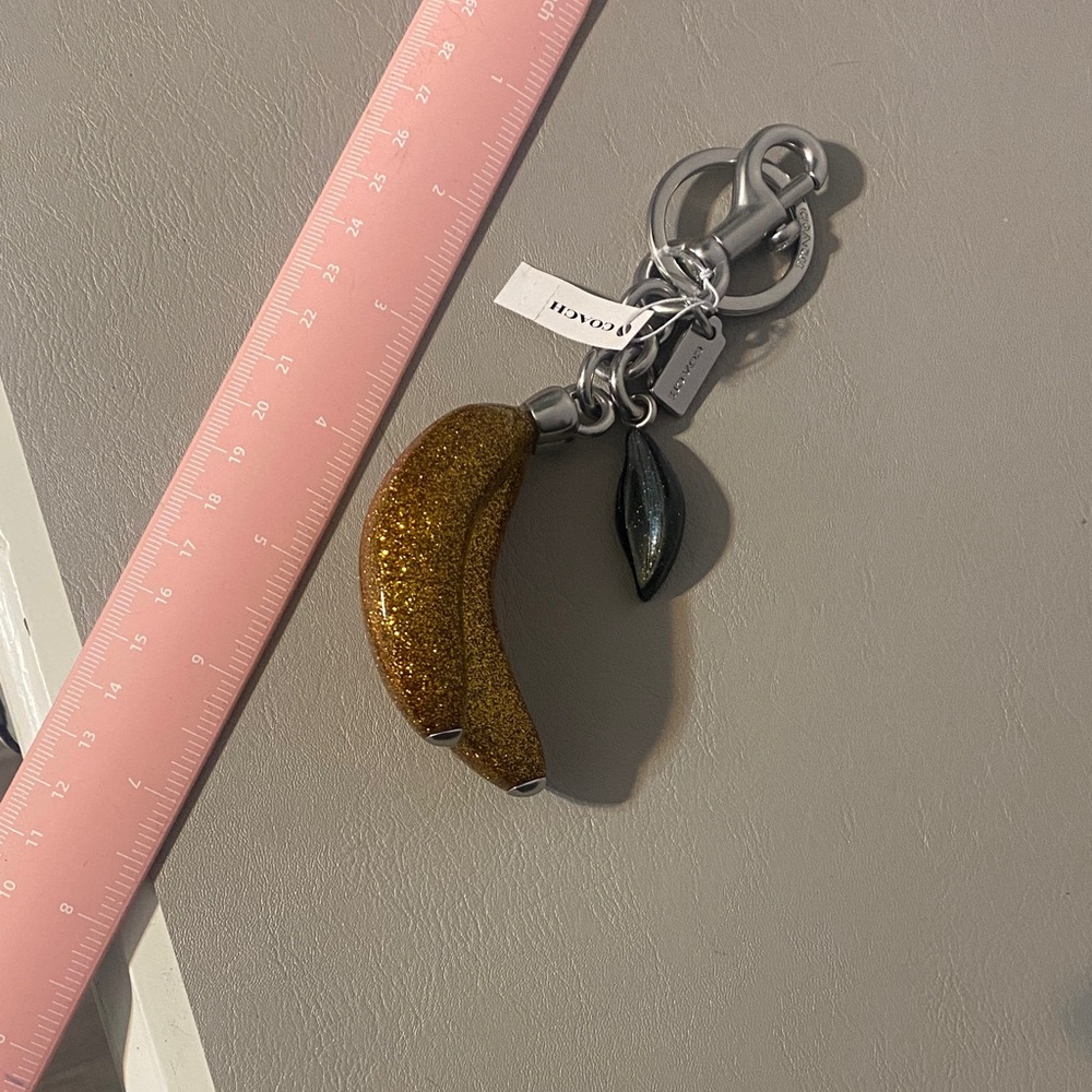 Coach Banana Key Charm